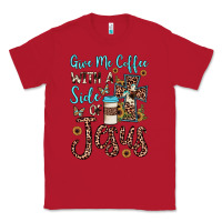 Red give me coffee with a side of jesus Classic Tee - JahusDesignShop