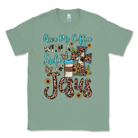Sage give me coffee with a side of jesus Classic Tee - JahusDesignShop