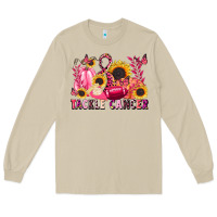Mushroom tackle cancer Long Sleeve Tee - LillyAllenDesigns