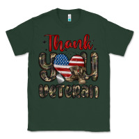 Sports Green thank you veteran Classic Tee - MaliasSmallBusiness