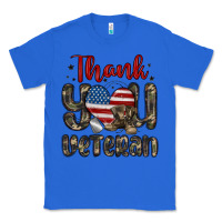 True Royal thank you veteran Classic Tee - MaliasSmallBusiness