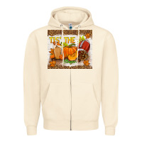 Sandshell tis the season fall Zipper Hoodie - TumblerDesignByShophia