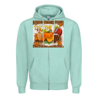 Seafoam tis the season fall Zipper Hoodie - TumblerDesignByShophia