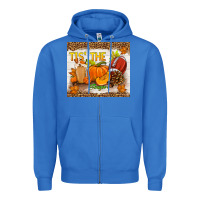 True Royal tis the season fall Zipper Hoodie - TumblerDesignByShophia