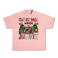 Salmon Christmas movie junkie Urban Heavy Tee - MaliasSmallBusiness