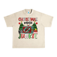 Sandshell Christmas movie junkie Urban Heavy Tee - MaliasSmallBusiness