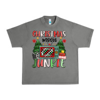 Tornado Christmas movie junkie Urban Heavy Tee - MaliasSmallBusiness