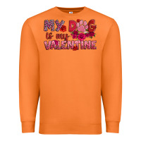 Carrot my dog is my valentine Premium Sweatshirt - OliviaCreatesArt