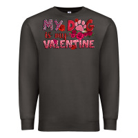 Smoke my dog is my valentine Premium Sweatshirt - OliviaCreatesArt