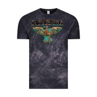 Cloud Black aztec free bird Vintage Tee - NancyCooperArtShop
