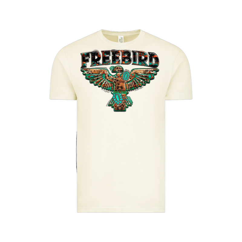 Aztec Free Bird Vintage Tee by NancyCooperArtShop | Teevron