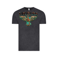 Vintage Black aztec free bird Vintage Tee - NancyCooperArtShop