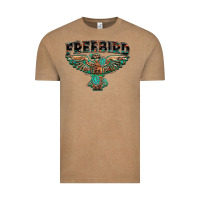 Vintage Coffee aztec free bird Vintage Tee - NancyCooperArtShop