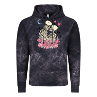 Cloud Black the lovers skeletons Vintage Hoodie - MaliasSmallBusiness