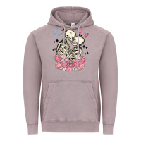 Vintage Zinc the lovers skeletons Vintage Hoodie - MaliasSmallBusiness