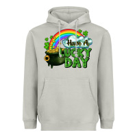 Have A Lucky Day Heavyweight Hoodie | Teevron