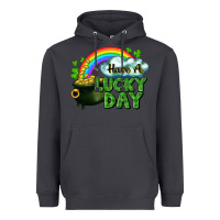 Smoke Have a lucky day Heavyweight Hoodie - CowGirlArtShop