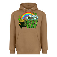 Toasted Coconut Have a lucky day Heavyweight Hoodie - CowGirlArtShop