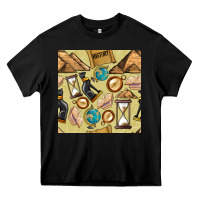 Black history seamless pattern Heavy Core Tee - BundleAndBundleShop