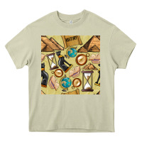 History Seamless Pattern Heavy Core Tee | Teevron