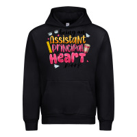 Black Being an Assistant Principal is Heart Work Urban Hoodie - CowhideDigitalArt