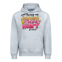 Heather Grey Being an Assistant Principal is Heart Work Urban Hoodie - CowhideDigitalArt