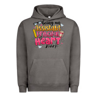 Pigment Tornado Being an Assistant Principal is Heart Work Urban Hoodie - CowhideDigitalArt