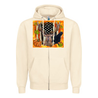 Sandshell crow and deer hunting fall camouflage Zipper Hoodie - TumblerDesignByShophia