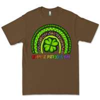 Cacao Happy St. Patrick's Day Shamrock Rainbow Premium Tee - Artiststas
