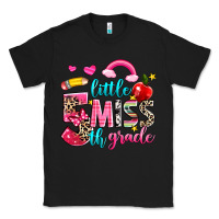 Black little miss fifth grade Classic Tee - NancyCooperArtShop