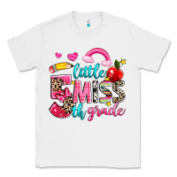 White little miss fifth grade Classic Tee - NancyCooperArtShop