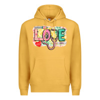 Mustard Love Nursing leopard Premium Hoodie - CowGirlArtShop