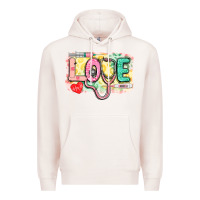Pale Pink Love Nursing leopard Premium Hoodie - CowGirlArtShop