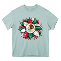 Sunflower Mexican Flag Heavy Core Tee | Teevron