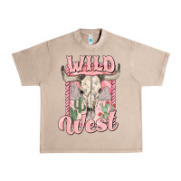 French Oak wild west Urban Heavy Tee - MaliasSmallBusiness