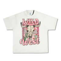 Pistachio wild west Urban Heavy Tee - MaliasSmallBusiness