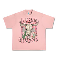 Salmon wild west Urban Heavy Tee - MaliasSmallBusiness