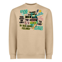 Mushroom mens mental health matters Heavyweight Sweatshirt - Artiststas
