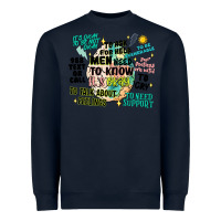Navy mens mental health matters Heavyweight Sweatshirt - Artiststas