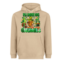 Mushroom St. Patrick's Day gnomes Heavyweight Hoodie - CowGirlArtShop