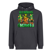 Smoke St. Patrick's Day gnomes Heavyweight Hoodie - CowGirlArtShop