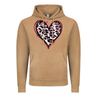 Vintage Camel Leopard Glitter Heart Vintage Hoodie - Jasminsmagicworld