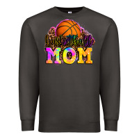 Smoke basketball mom Premium Sweatshirt - OliviaCreatesArt