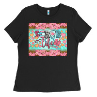 Black scrub life tumbler Ladies Tee - BundleAndBundleShop