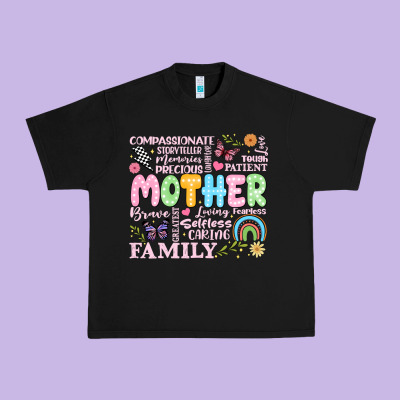 Retro Mother Urban Heavy Tee Designed By Jahusdesignshop