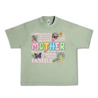 Oil Green retro mother Urban Heavy Tee - JahusDesignShop