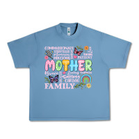 Pebble Blue retro mother Urban Heavy Tee - JahusDesignShop