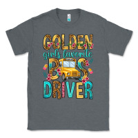 Charcoal Heather golden girls favorite bus driver Classic Tee - NancyCooperArtShop