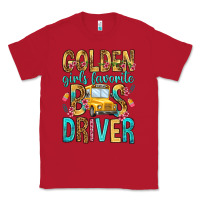 Red golden girls favorite bus driver Classic Tee - NancyCooperArtShop
