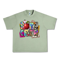 Oil Green para crew Urban Heavy Tee - NancyCooperArtShop